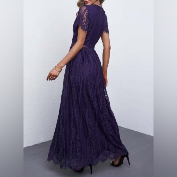 Fill Your Heart Lace Maxi Dress - Picture 2 of 8